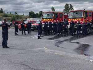22 pompiers de Haute-Loire envoyés dans le Sud pour combattre les feux de forêts