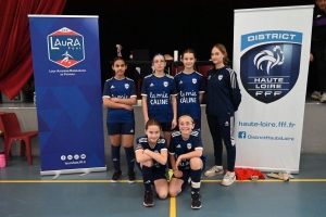 Futsal féminin : Haut-Lignon (U13) et Espaly/Saint-Vidal (U15) remportent la Coupe de la Haute-Loire