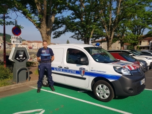 Daniel Gential, policier municipal Crédit Ville de Brives-Charensac||
