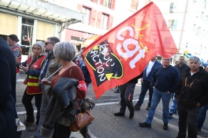 Grève dans la fonction publique : entre 300 et 400 manifestants au Puy-en-Velay