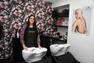 Les Villettes : Justine Montagne ouvre son salon de coiffure dans le bourg