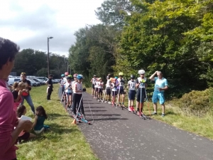 Saint-Julien-Chapteuil : le club nordique engagé au Challenge Rouveix en ski roue et course à pied