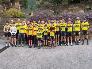 Cyclisme : stage de pré-saison et reprise des courses sur route pour le Vélo Club du Velay