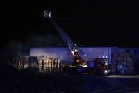 Monistrol-sur-Loire : un incendie se déclare dans un camion benne sous un hangar