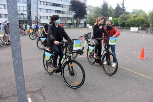Le Puy-en-Velay : venir au lycée en vélo, des élèves de Simone-Weil l&#039;ont fait