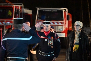 Christophe Grillo, chef des pompiers du Chambon et du Mazet, en vue du regroupement des deux casernes