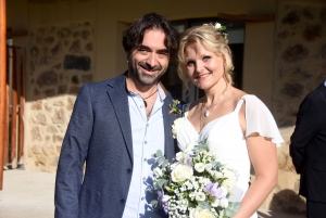 Mariage : Angelo et Florence à Saint-Maurice-de-Lignon