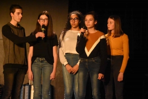 Monistrol-sur-Loire : des collégiens plongés dans le théâtre et le spectacle vivant