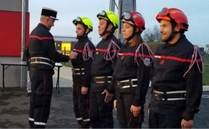 Saint-Romain-Lachalm : les pompiers ont célébré la Sainte-Barbe