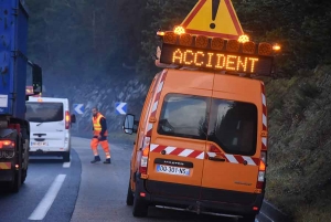 Saint-Ferréol-d&#039;Auroure : un accident matériel provoque des ralentissements sur la RN88