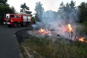 Un nouvel incendie lundi soir à Saint-Jeures, la végétation continue de brûler en Haute-Loire