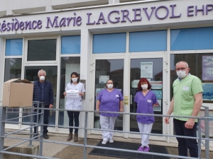 Le Rotary Club Yssingeaux Vallée du Lignon offre encore du gel, du savon et des kits anti-Covid