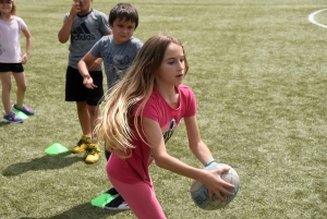 Rosières : une dernière séance de rugby pour les enfants de l&#039;école Germaine-Tillion