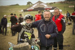 Ivan Roche à la recherche d&#039;un jeune pilote pour sa moto-cross de compétition 85 cc