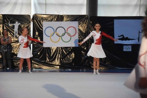 Yssingeaux : les Jeux Olympiques revus et corrigés par les gymnastes
