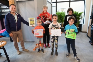 Saint-Didier-en-Velay : les lauréats du concours de dessins récompensés