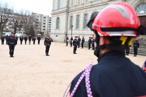 Pompiers : Xavier Materac installé en tant que chef du groupement Centre