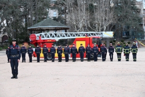 Pompiers : Xavier Materac installé en tant que chef du groupement Centre
