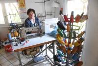 Bas-en-Basset : Martine Dias a ouvert un atelier de couture route de la Loire