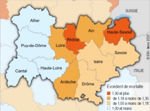 Mortalité : la Haute-Loire épargnée en mars-avril malgré une population âgée