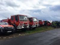 Fay-sur-Lignon : les pompiers s&#039;entraînent avec leurs voisins de Saint-Martin-de-Valamas