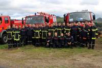 Fay-sur-Lignon : les pompiers s&#039;entraînent avec leurs voisins de Saint-Martin-de-Valamas