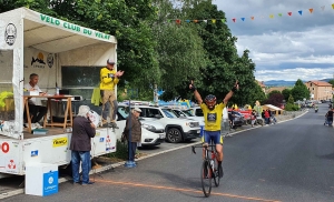 Cyclisme : Jérémy Boudignon (VCV) s’impose en solitaire sur le Grand Prix de Cayres