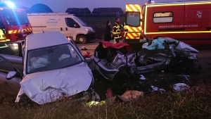 Violent choc entre deux voitures : deux conducteurs désincarcérés à Monistrol-sur-Loire