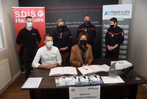 216 conventions signées entre les employeurs et les pompiers en Haute-Loire
