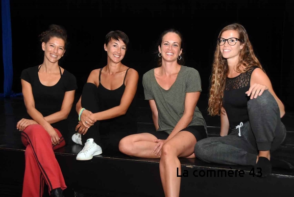 Priscilla Mounier, Florence Garnier, Marie Lucchini et Sophie Daudel|||