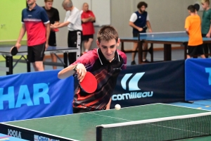 Tennis de table :  Arthur Marignier remporte le tournoi de reprise d&#039;Yssingeaux