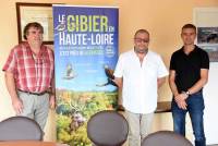Gilles Fonbelle, directeur, Louis Garnier, président, et Hugues Giraud, technicien