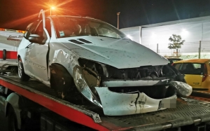 Monistrol-sur-Loire : la voiture fait plusieurs tonneaux, la conductrice retrouvée à 15 mètres