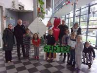 Ecole Jean-de-la-Fontaine : un chèque remis à Sarira