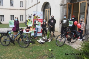 Challenge Mobilité : les salariés du Pays de la Jeune Loire et Pôle emploi du Puy récompensés