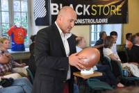 Monistrol-sur-Loire : l&#039;exposition sur le rugby se termine par une vente aux enchères