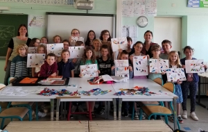 Des écoliers de Montfaucon et Montregard rencontrent une illustratrice jeunesse