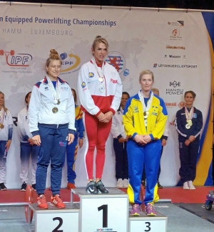 Force athlétique : Véronique Descours médaillée de bronze aux championnats d&#039;Europe de powerlifting