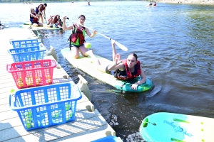 Alti&#039; Mouv, un raid sportif pour les lycéens au barrage de Lavalette