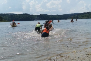 Alti&#039; Mouv, un raid sportif pour les lycéens au barrage de Lavalette