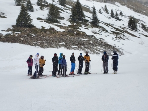 Yssingeaux : stage de ski pour les élèves de l&#039;option EPS du lycée Emmanuel-Chabrier