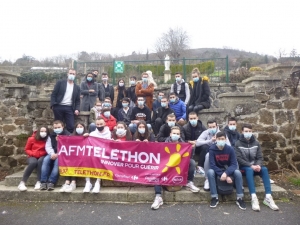 Vals-près-Le Puy : les étudiants de l&#039;ISVT ont récolté 1 749 € pour le Téléthon
