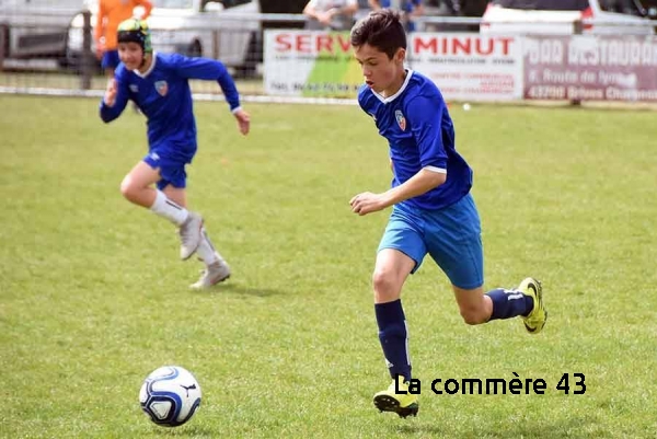 Quentin a été formé à Dunières puis au Haut-Pays du Velay (ici en 2019)|Quentin était au Puy Foot depuis deux saisons|Crédit Puy Foot 43||