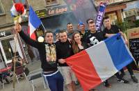 A La Lupa, à Yssingeaux, les supporters ont ressorti le drapeau des classards et quelques déguisements remarqués.