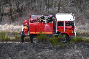 Dix hectares en feu le long du chemin de Stevenson à Arlempdes