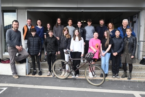 Ces collégiens ont organisé un voyage en autonomie de trois jours à vélo, de Brives-Charensac aux Estables