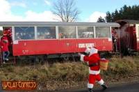 Le Père Noël utilise les services du Velay Express
