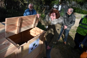Aurec-sur-Loire : deux composteurs installés dans le bourg, accessibles à tous
