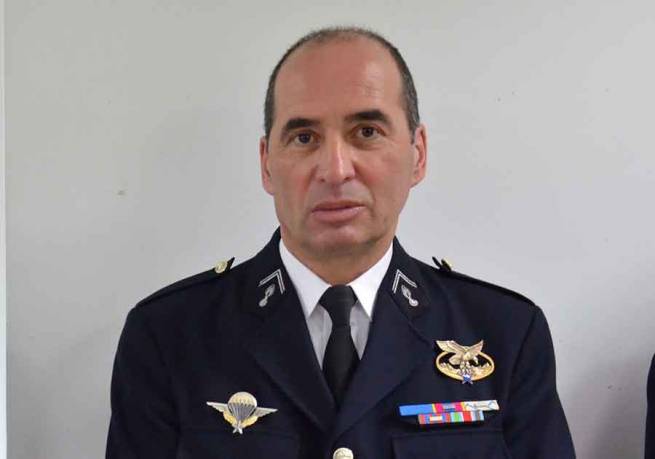Le commandant Didier Beltran.|||