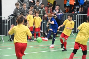 La Séauve-sur-Semène : le gymnase pris d&#039;assaut par les jeunes footballeurs